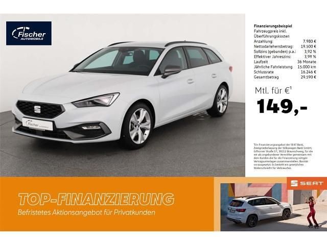 Weiss Gebraucht 2025 Seat Leon FR Kombi | 27.480 € (Guter Preis) - Bild 1/4