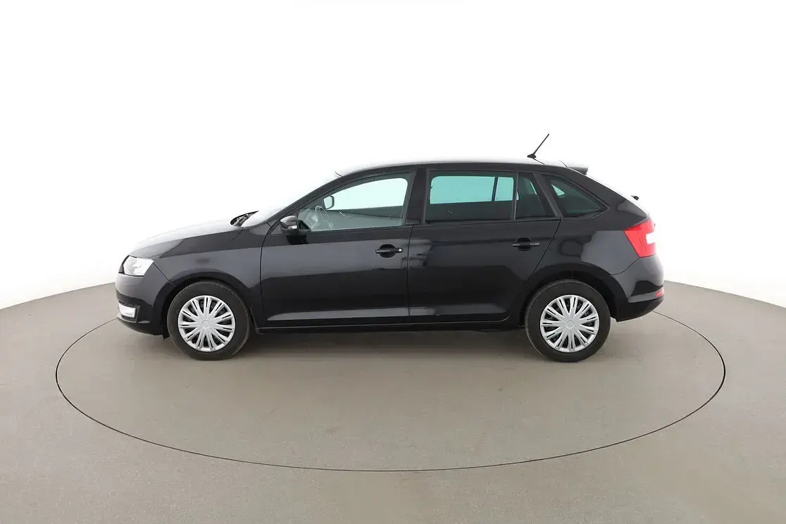 Gebraucht Skoda Rapid Ambition 90 PS (66 kW) 2017 Schwarz Kleinwagen