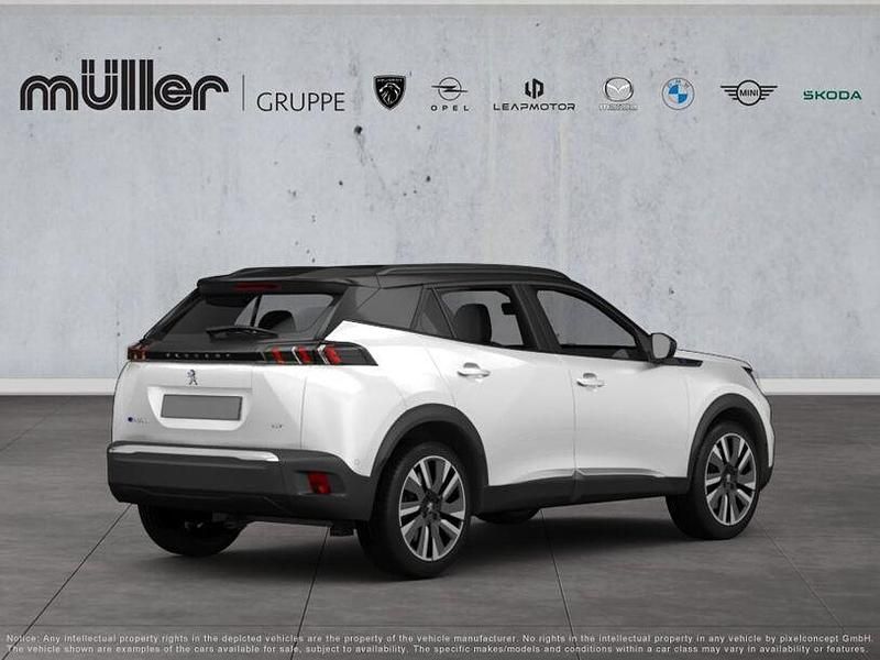 Gebraucht Peugeot e-2008 GT 100 kW (136 PS) 2021 Lack weiss perlglänzend/typ au SUV