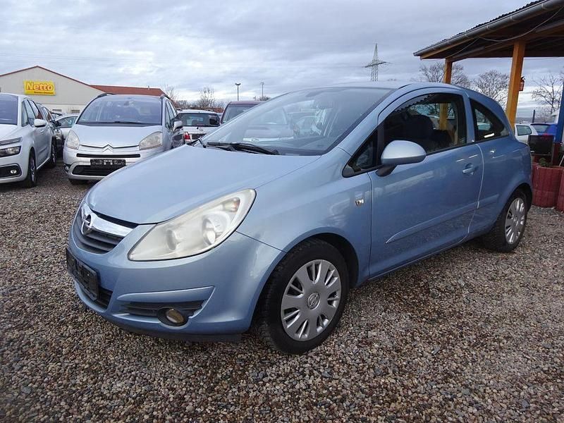 Gebraucht Opel Corsa Edition 80 PS (58 kW) 2007 Blau Limousine
