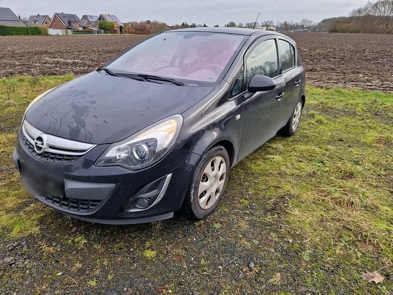 Schwarz Gebraucht 2011 Opel Corsa Limousine | 1.500 € (Superpreis) - Bild 1/4