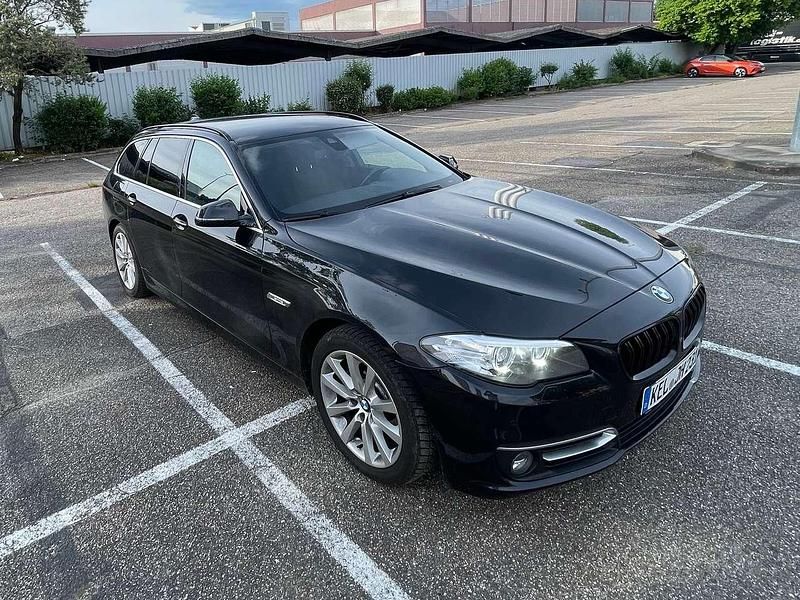 Schwarz Gebraucht 2013 BMW 520 Kombi | 15.250 € (Teuer) - Bild 1/4