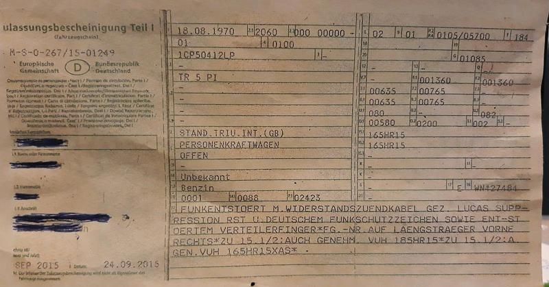 Gebraucht Triumph TR6 143 PS (105 kW) 1970 Cabrio