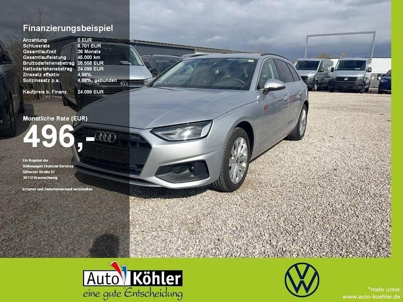 Gebraucht Audi A4 Ambiente 204 PS (150 kW) 2022 Florettsilber Kombi