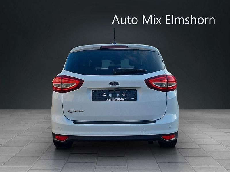 Gebraucht Ford C-MAX Titanium 150 PS (110 kW) 2018 Weiß Van / Kleinbus