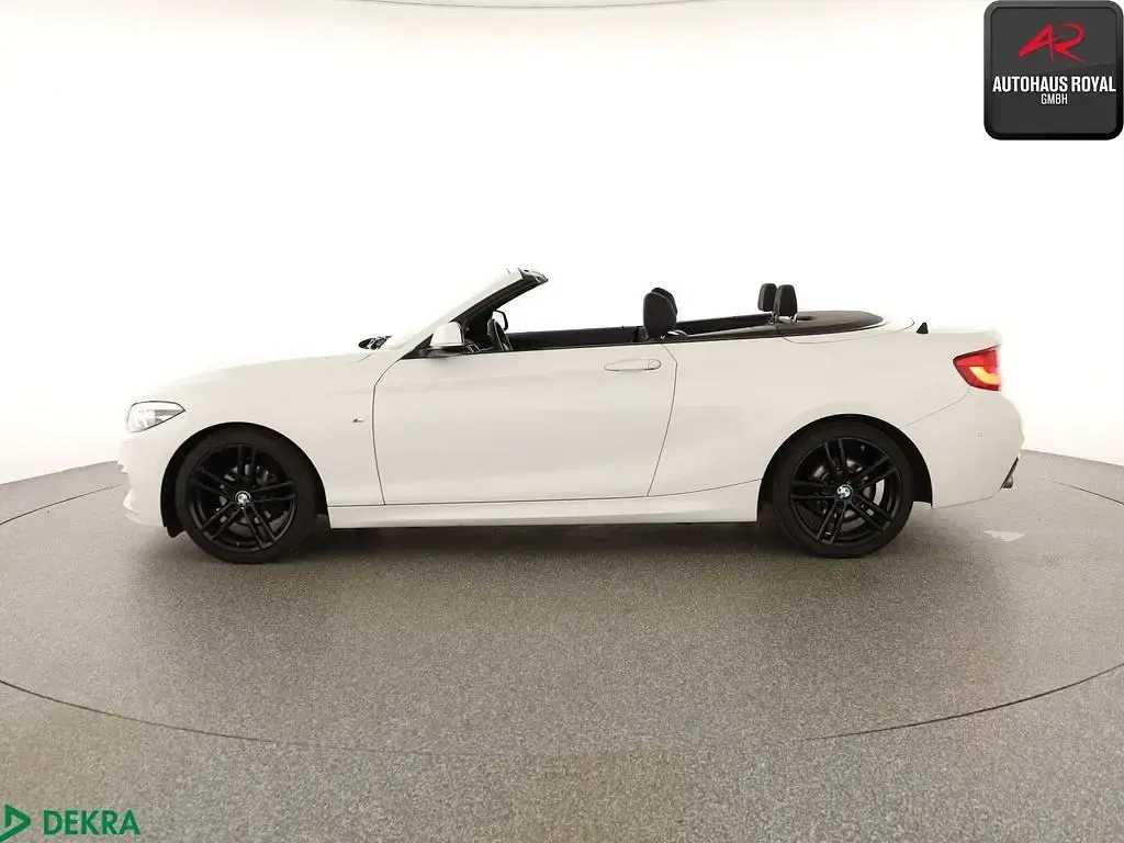 Gebraucht BMW 218 Shadowline 136 PS (100 kW) 2018 Alpinweiss iii Cabrio