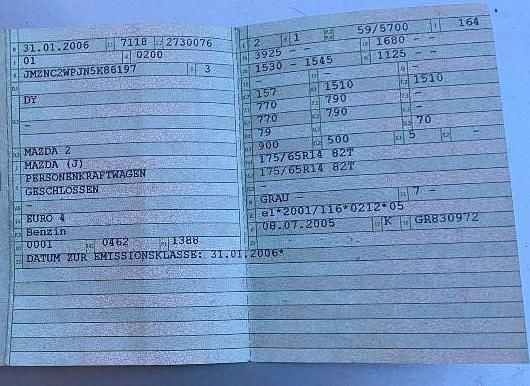 Gebraucht Mazda 2 80 PS (58 kW) 2006 Silber Kleinwagen