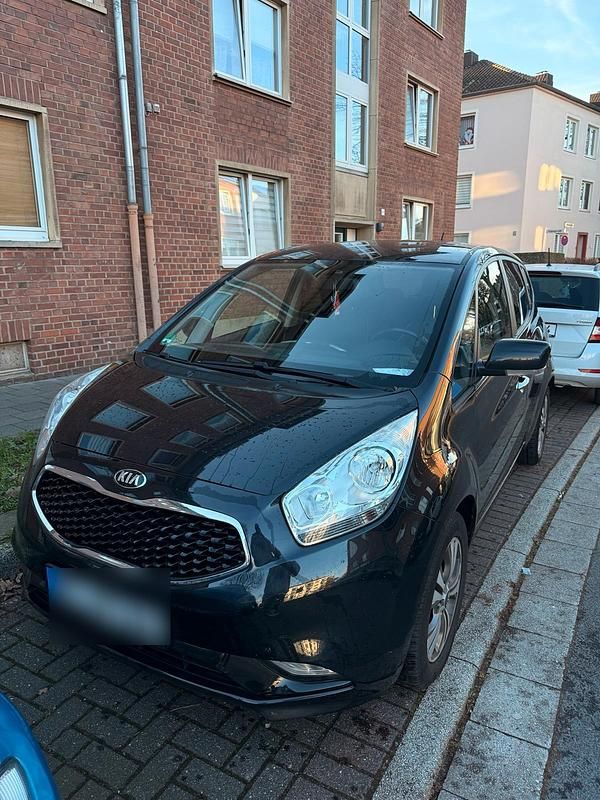 Schwarz Gebraucht 2016 Kia Venga Kleinwagen | 9.200 € - Bild 1/4