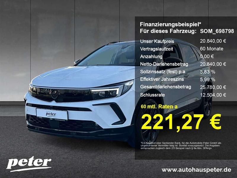 Weiß Gebraucht 2023 Opel Grandland X GS Line SUV | 20.840 € (Guter Preis) - Bild 1/4