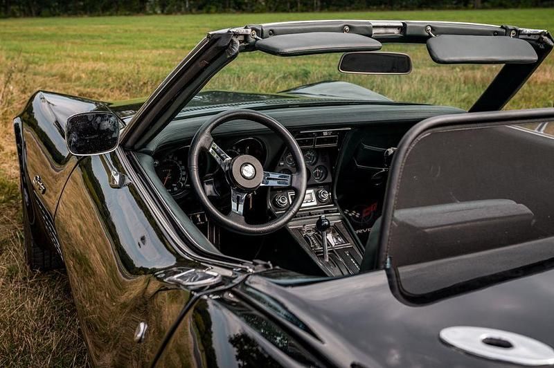 Gebraucht Corvette C3 197 PS (144 kW) 1971 Schwarz Cabrio