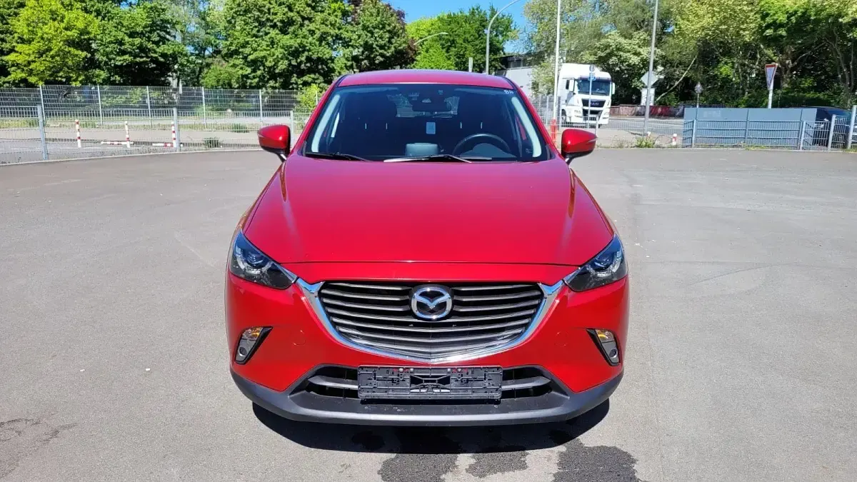Gebraucht Mazda CX-3 Exclusive-Line 150 PS (110 kW) 2015 Rot SUV