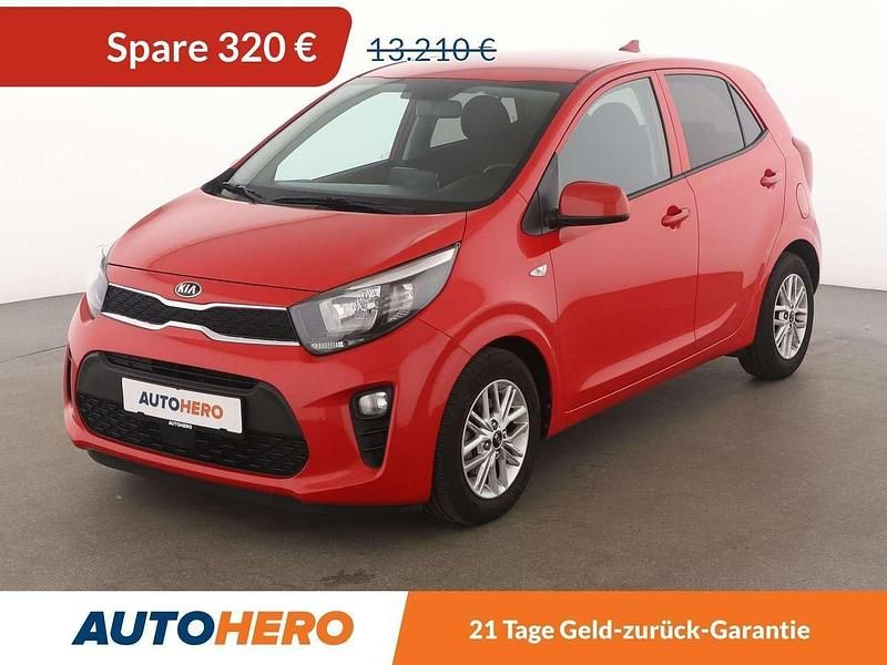 Shiny red Gebraucht 2022 Kia Picanto DREAM-TEAM Edition Kleinwagen | 12.560 € (Fairer Preis) - Bild 1/3