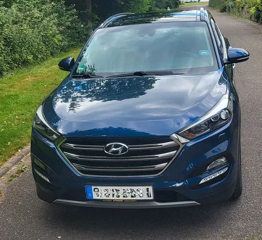 Gebraucht Hyundai Tucson Style 185 PS (136 kW) 2016 Blau SUV