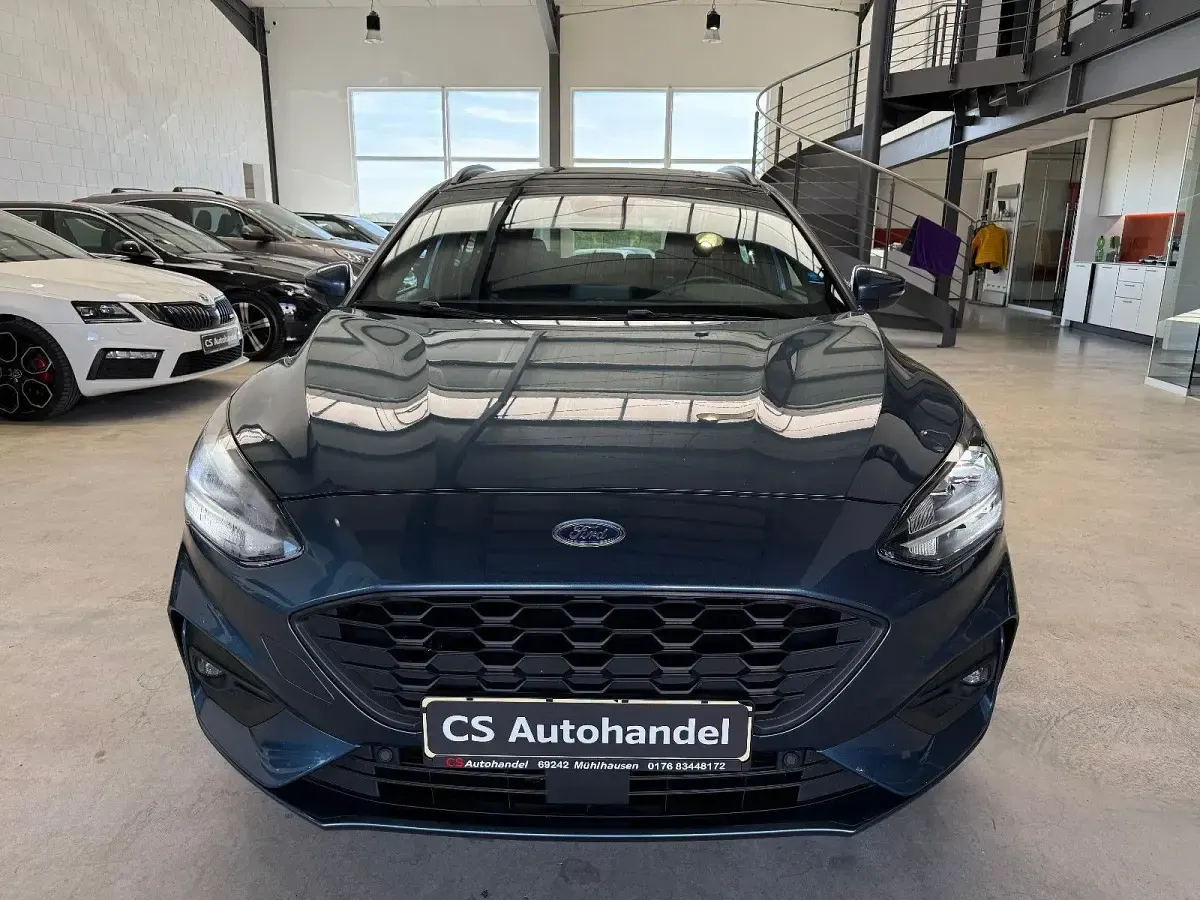 Gebraucht Ford Focus ST-Line X 155 PS (114 kW) 2020 Blau Kombi