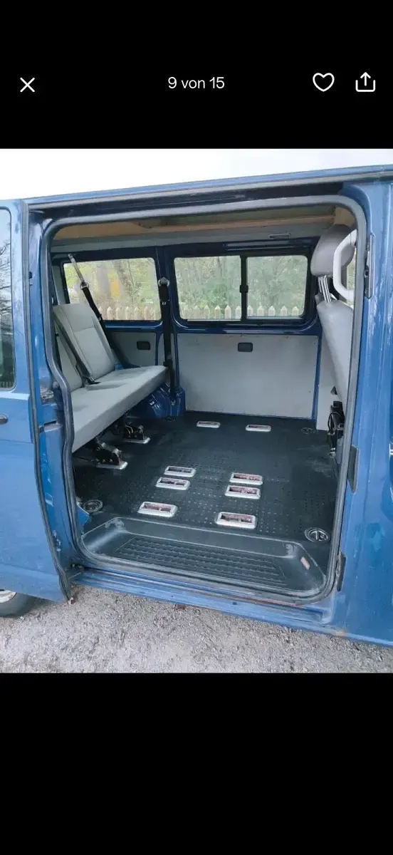 Gebraucht VW T5 105 PS (77 kW) 2004 Blau Van
