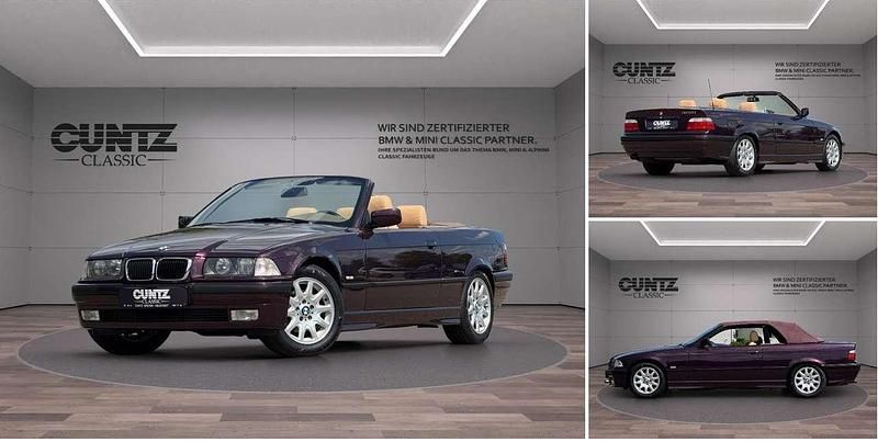 Violett Gebraucht 1997 BMW 320 Cabriolet Performance Cabrio | 22.744 € - Bild 1/4