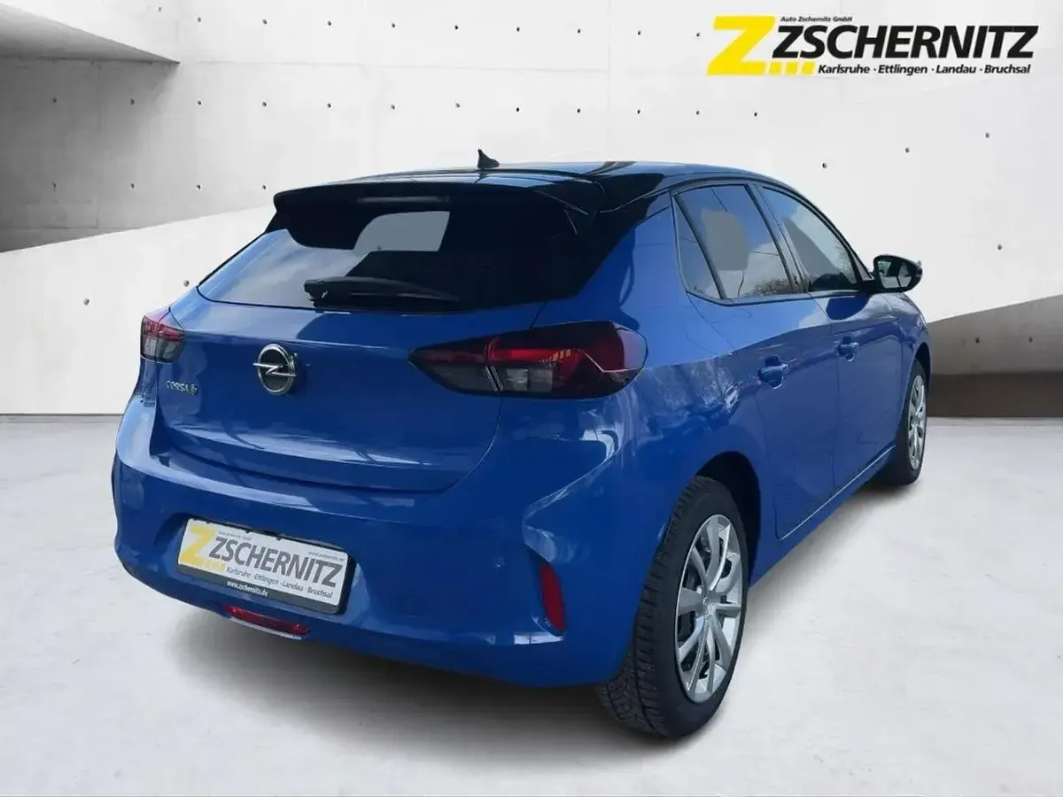 Gebraucht Opel Corsa-e Edition 100 kW (136 PS) 2022 Perl blau/voltaik blau Kleinwagen