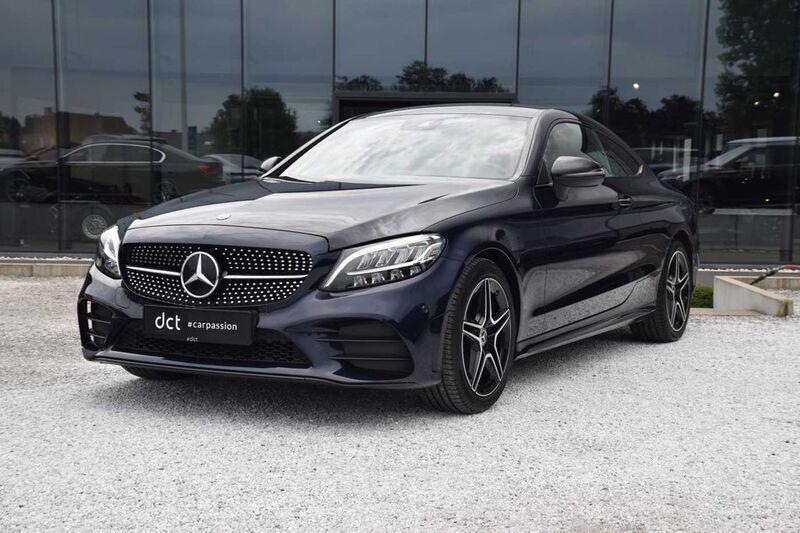 Blau Gebraucht 2018 Mercedes C220 AMG Coupé | 31.900 € (Fairer Preis) - Bild 1/4