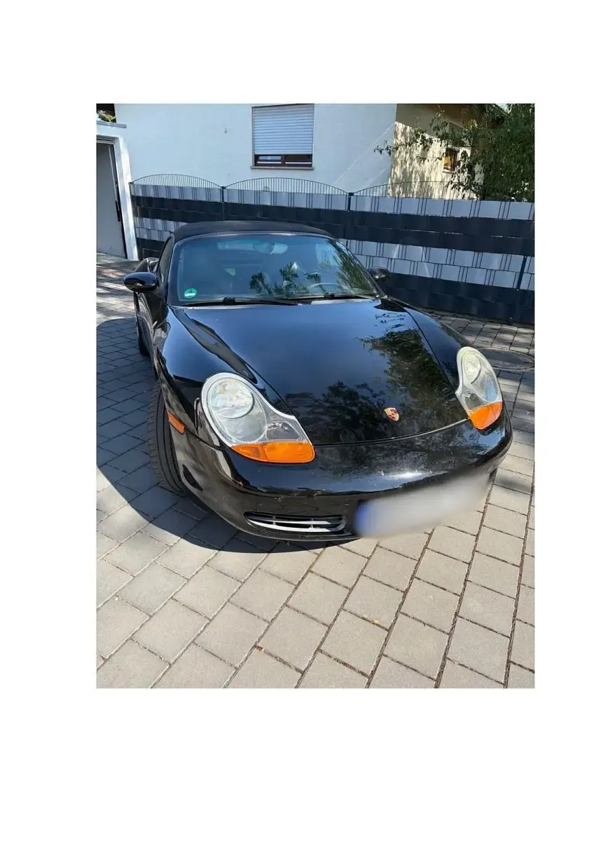 Gebraucht Porsche Boxster 220 PS (161 kW) 2001 Schwarz Cabrio