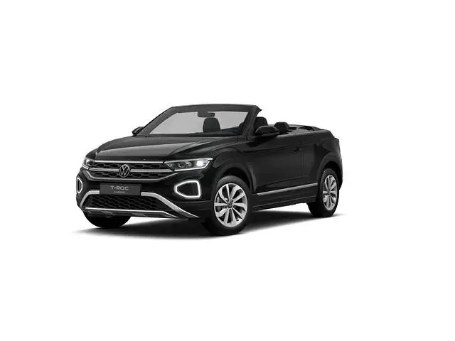 Gebraucht VW T-Roc Cabriolet Style 116 PS (85 kW) 2025 Schwarz Cabrio