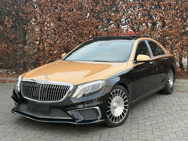 Usata Mercedes S350 258 CV (189 kW) 2014 Oro Berlina
