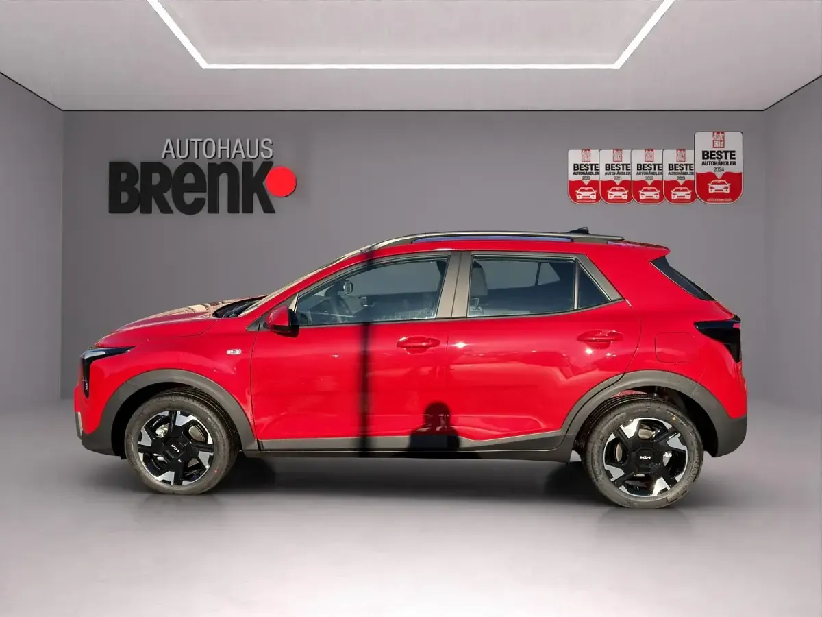 Neu Kia Stonic 101 PS (74 kW) 2025 (beg) signal red m SUV