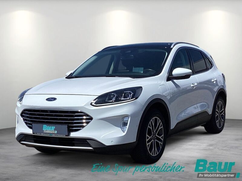 Frostweiß Gebraucht 2020 Ford Kuga Titanium SUV | 19.940 € (Guter Preis) - Bild 1/4