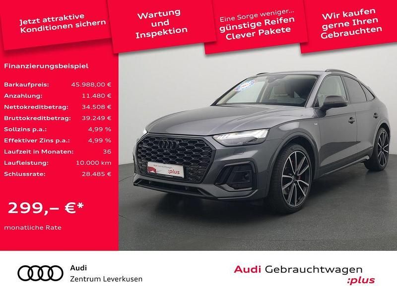 Daytonagrau perleffekt Gebraucht 2022 Audi Q5 Sportback S-Line SUV | 45.988 € (Guter Preis) - Bild 1/4