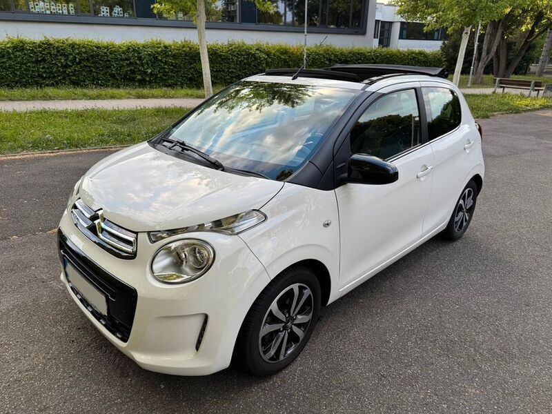 Weiß Gebraucht 2017 Citroën C1 PureTech Kleinwagen | 6.750 € (Guter Preis) - Bild 1/4