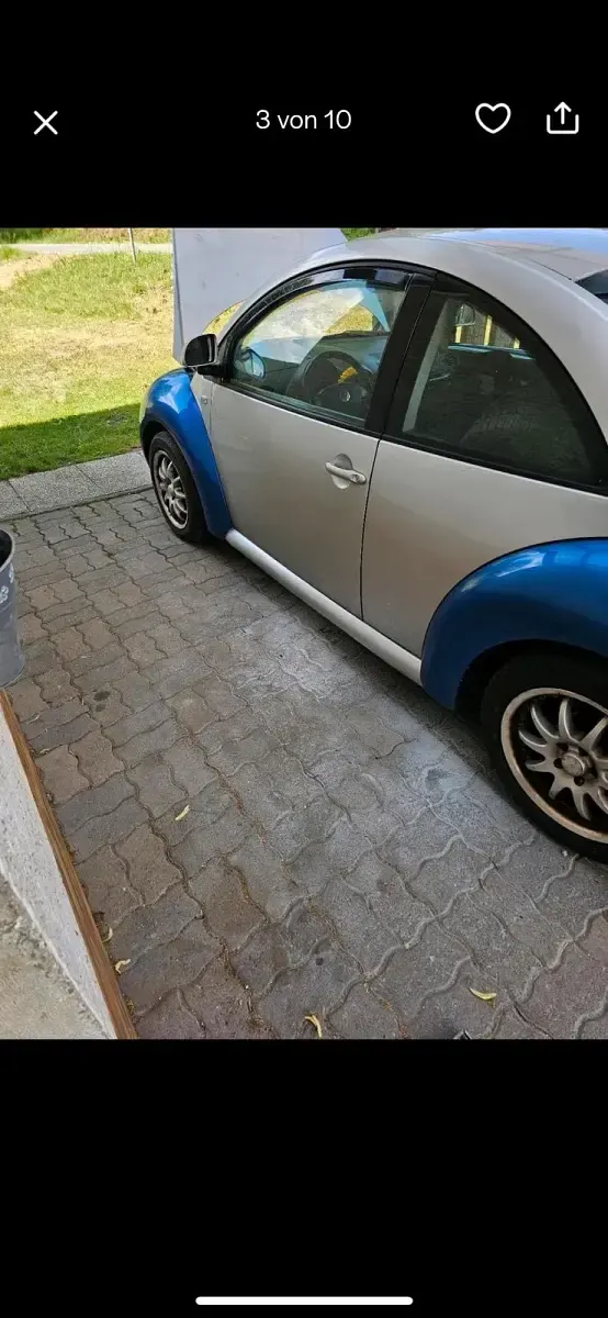 Gebraucht VW Beetle 1999 Silber Kleinwagen