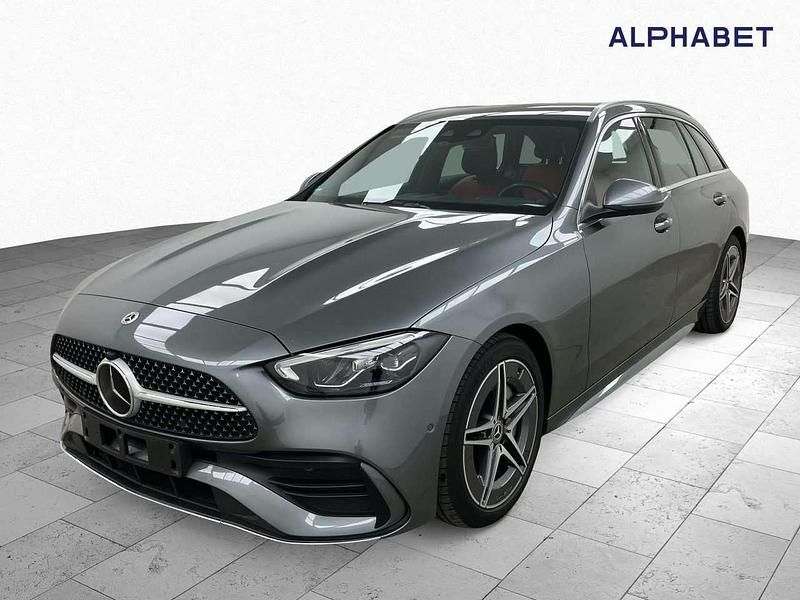 Selenitgrau Gebraucht 2022 Mercedes C220 AMG line Kombi | 31.607 € (Fairer Preis) - Bild 1/4