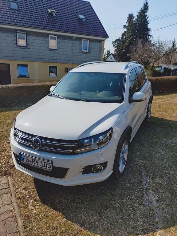 Gebraucht VW Tiguan R-line 160 PS (117 kW) 2014 Weiß SUV