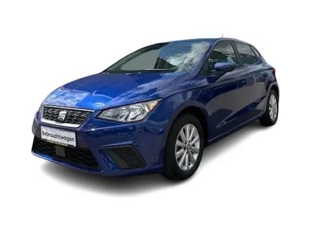 Blau Gebraucht 2021 Seat Ibiza Beats Limousine | 14.879 € (Fairer Preis) - Bild 1/4