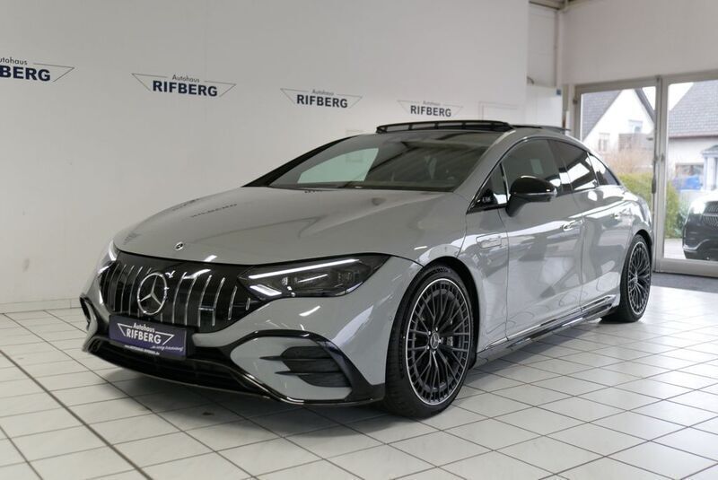 Grau Gebraucht 2023 Mercedes EQE AMG 43 AMG Limousine | 66.890 € (Fairer Preis) - Bild 1/4