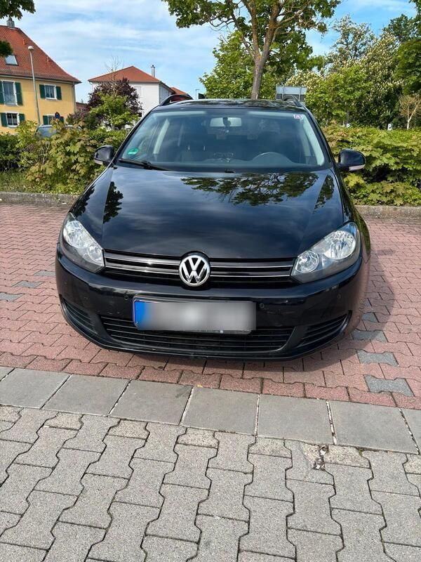 Schwarz Gebraucht 2010 VW Golf VI Kombi | 4.000 € (Guter Preis) - Bild 1/4
