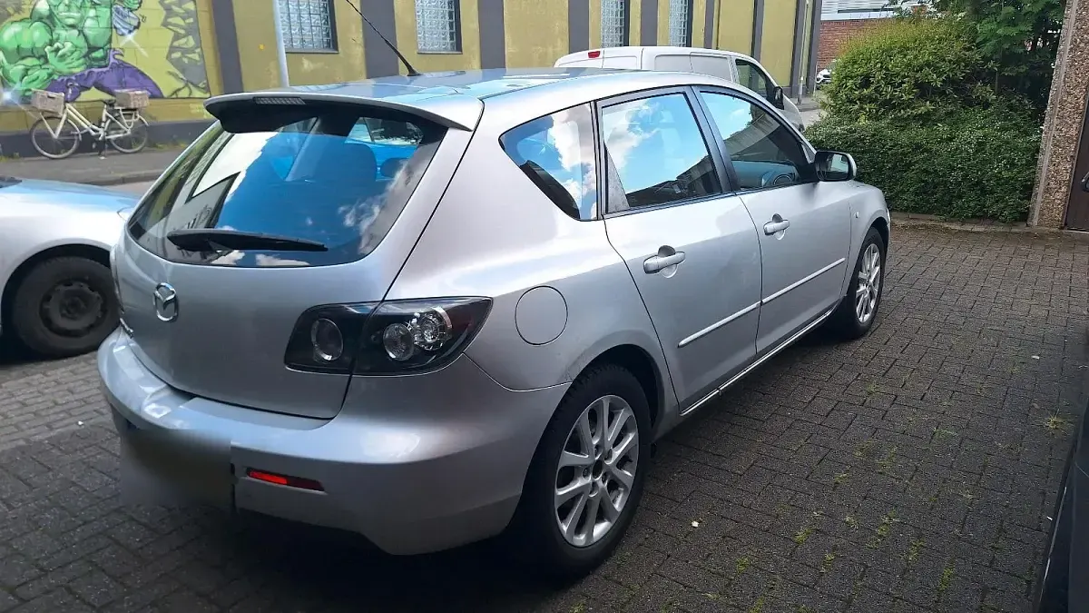 Gebraucht Mazda 3 105 PS (77 kW) 2008 Silber Limousine