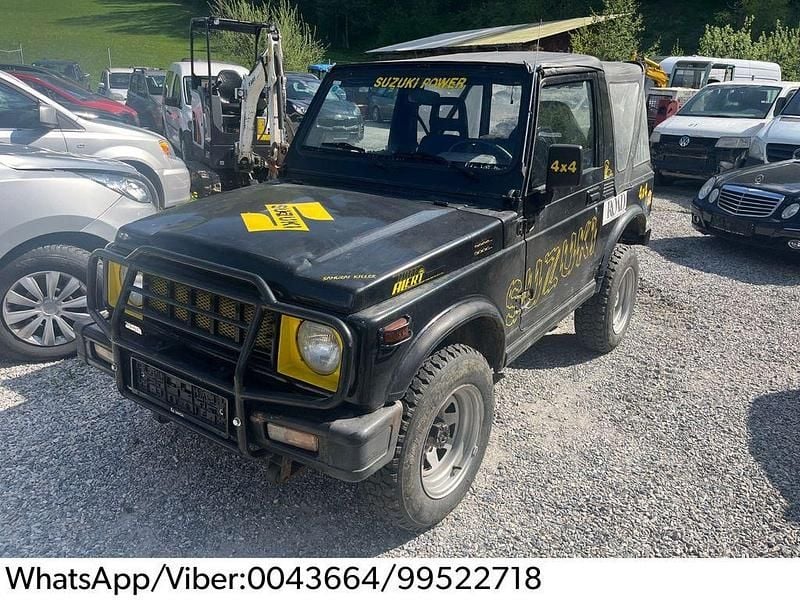 Schwarz Gebraucht 1986 Suzuki Samurai SUV | 2.990 € - Bild 1/4