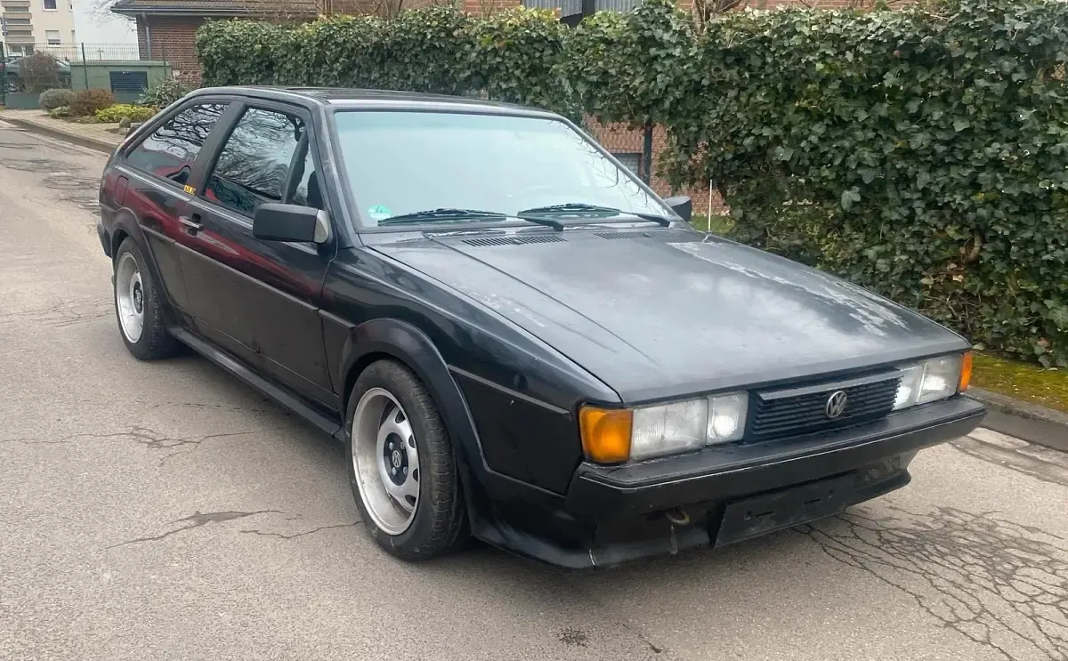 Gebraucht VW Scirocco 95 PS (69 kW) 1985 Schwarz Coupé