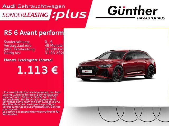 Gebraucht Audi RS6 Performance 630 PS (463 kW) 2025 Rot Kombi