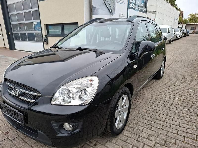 Schwarz Gebraucht 2008 Kia Carens EX Van / Kleinbus | 1.550 € (Superpreis) - Bild 1/4