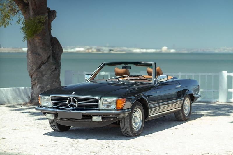 Grün Gebraucht 1978 Mercedes SL450 Cabrio | 29.990 € - Bild 1/4