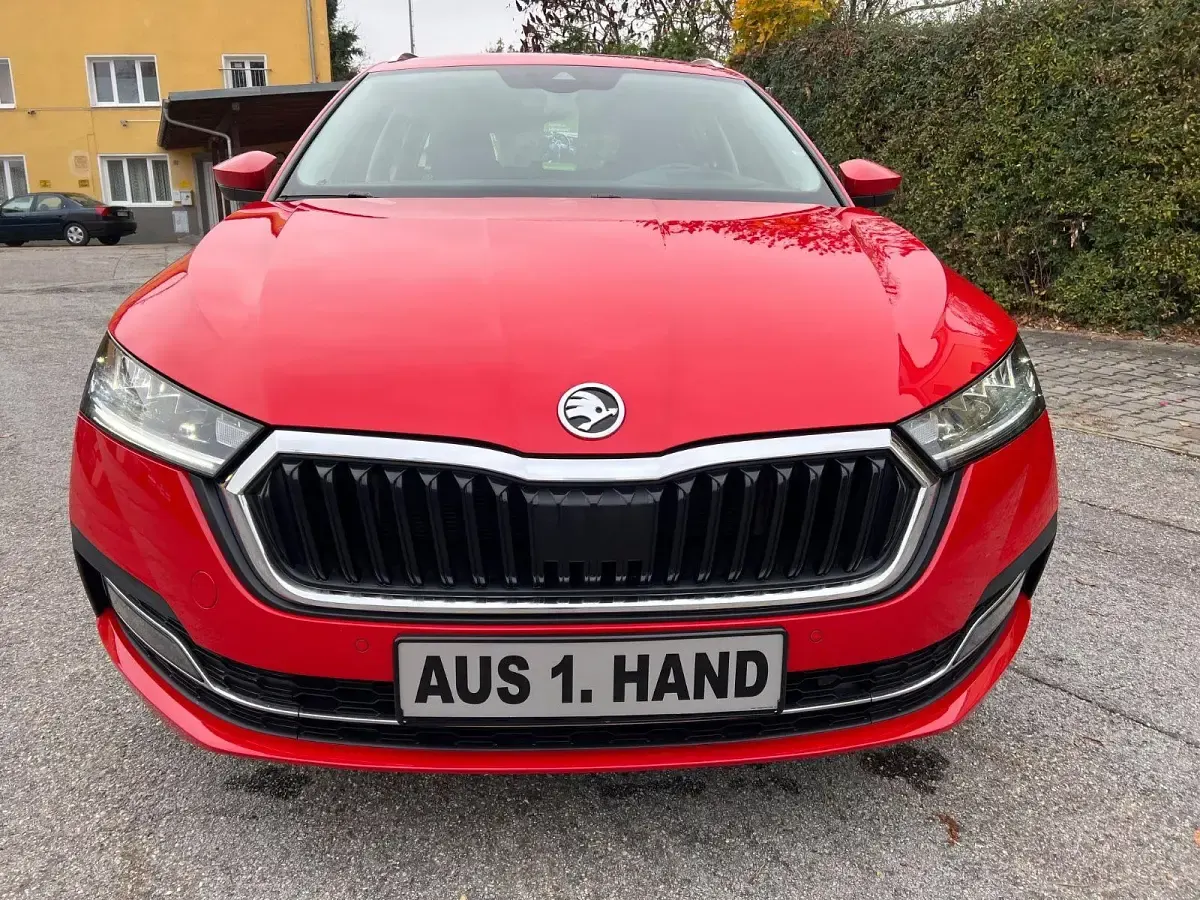 Gebraucht Skoda Octavia 150 PS (110 kW) 2021 Rot Kombi