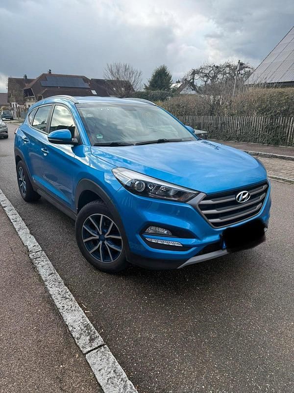 Gebraucht Hyundai Tucson 130 PS (95 kW) 2018 Blau SUV
