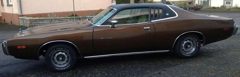 Dark gold met. Gebraucht 1973 Dodge Charger SE Limousine | 28.500 € - Bild 1/4
