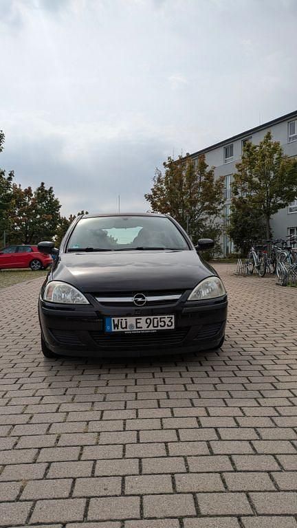 Schwarz Gebraucht 2005 Opel Corsa Limousine | 1.100 € (Guter Preis) - Bild 1/4