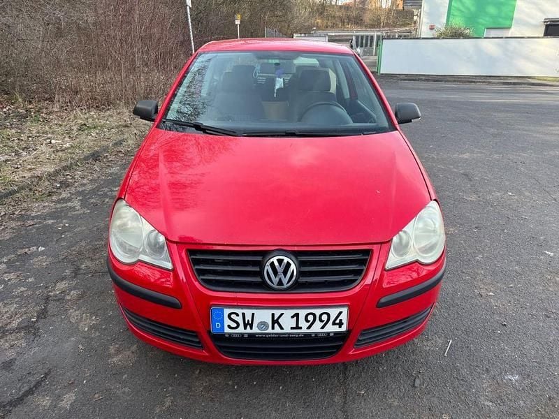 Gebraucht VW Polo Trendline 60 PS (44 kW) 2009 Rot Kleinwagen