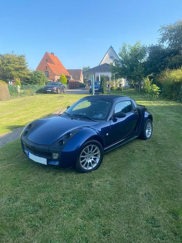Blau Gebraucht 2003 Smart Roadster Cabrio | 1.800 € (Superpreis) - Bild 1/4