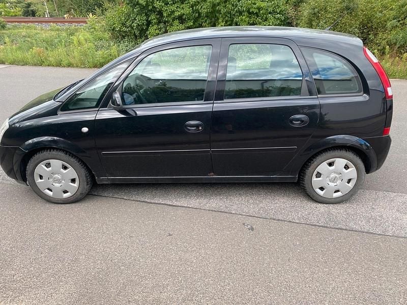 Gebraucht Opel Meriva 101 PS (74 kW) 2003 Schwarz Van / Kleinbus