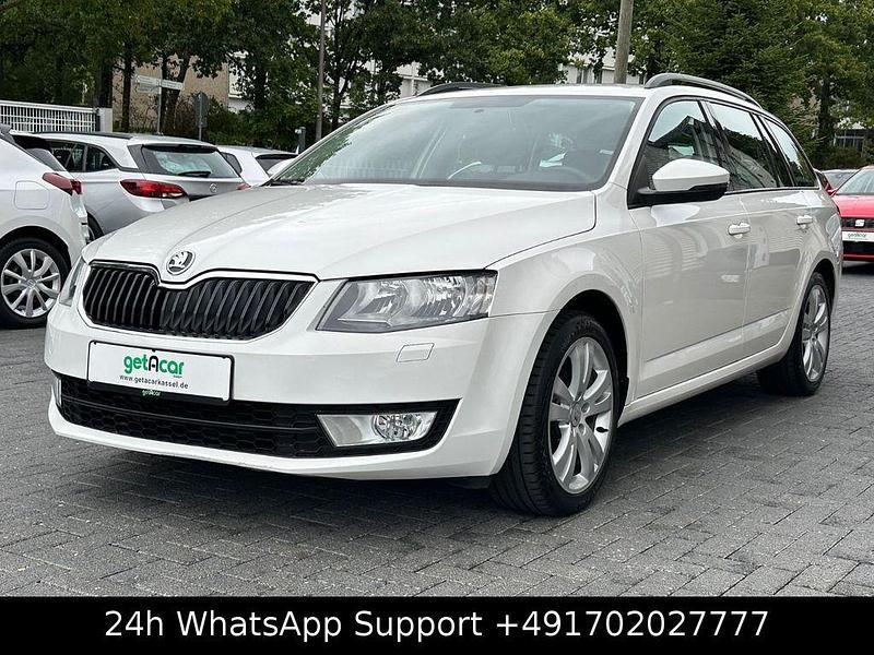 Weiß Gebraucht 2015 Skoda Octavia Ambition Kombi | 9.490 € (Guter Preis) - Bild 1/4