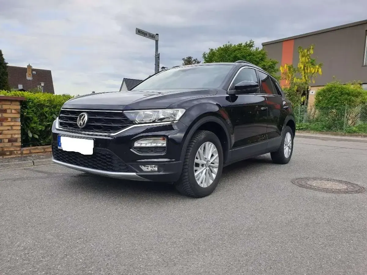 Gebraucht VW T-Roc Style 116 PS (85 kW) 2019 Deep black perleffekt SUV
